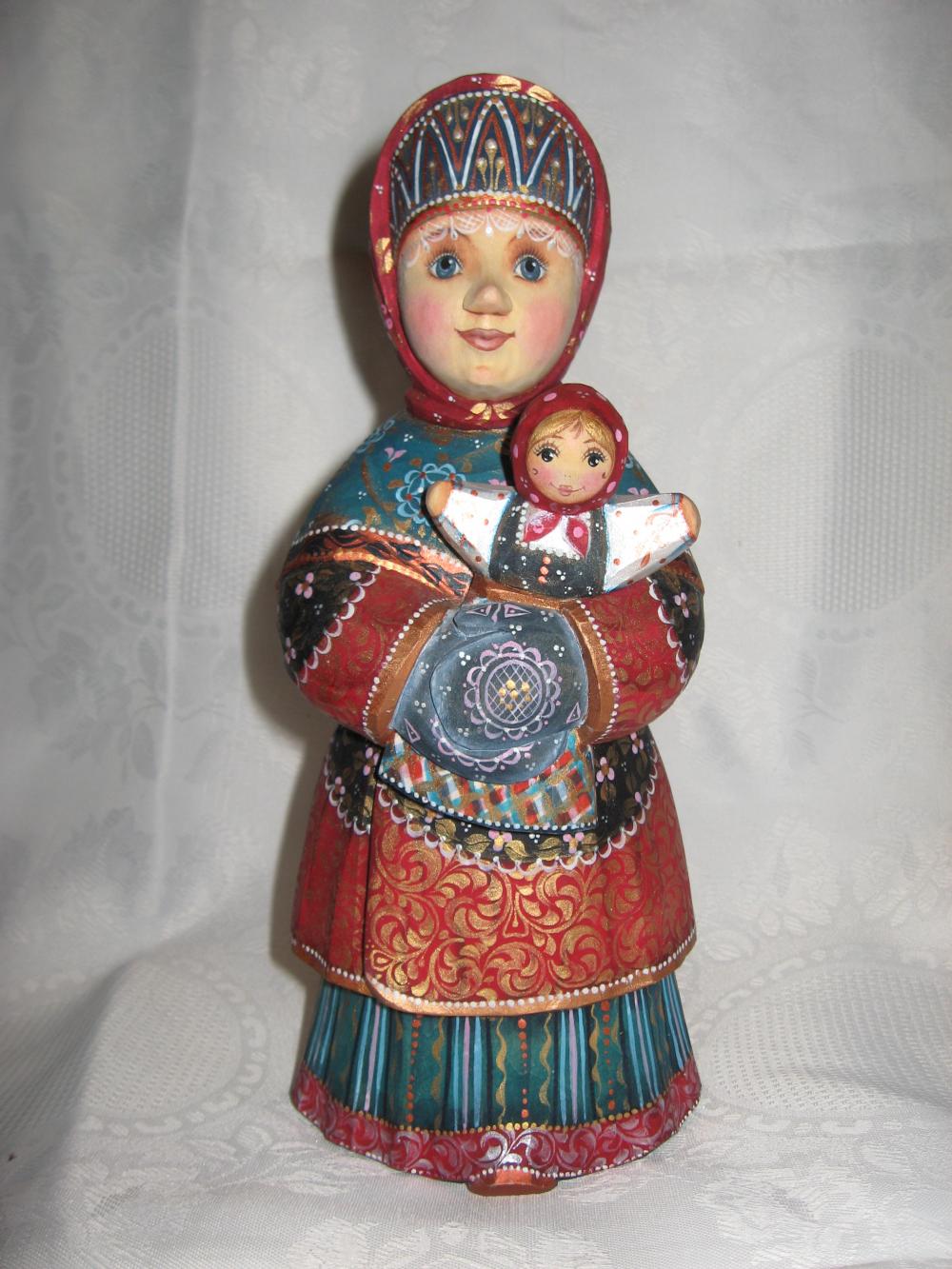 the girl with doll